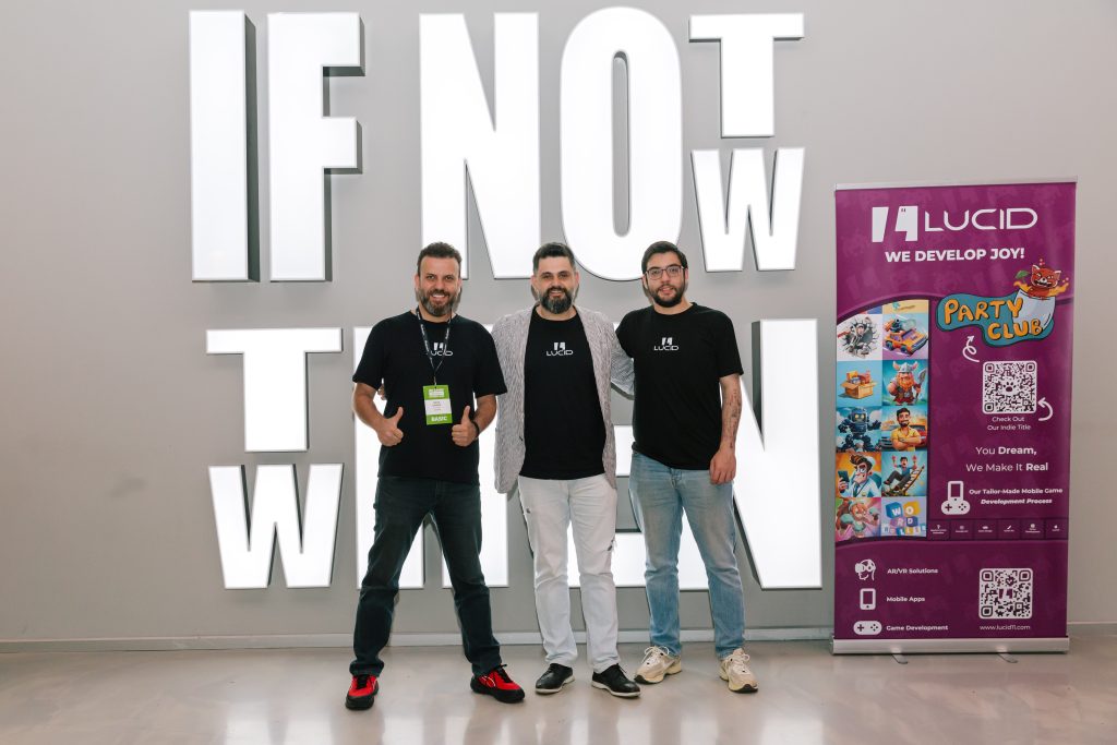 Attending the HIT Games Conference was incredibly fruitful for our team!